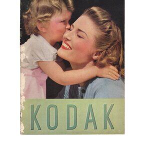 Vintage Kodak Catalog September 1940 No. 750